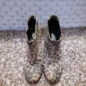 Sam Libby Cheetah Short Boot